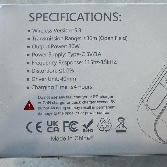 Notabrick wireless waterproof speaker - Picture 2 of 3